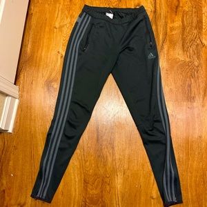 Adidas 3 stripe track pants
